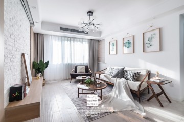 領(lǐng)袖金品北歐風(fēng)格三居室裝修實景案例