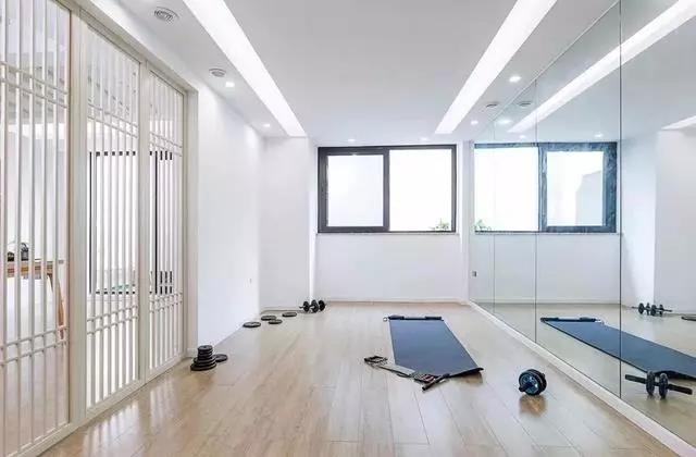 中式風(fēng)格三居室健身房裝修效果圖