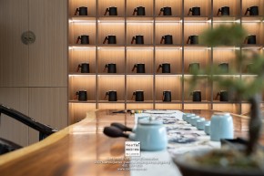 會所公裝新中式風(fēng)格裝修實(shí)景圖